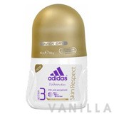 Adidas For Women Action 3 Anti-Perspirant Skin Respect Deo Roll-On