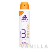 Adidas For Women Action 3 Anti-Perspirant Intensive Deo Spray