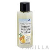 Boots Mediterranean Bergamot Orange & Olive Bath Cream