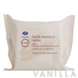 Boots Vitamin E Facial Cleansing Wipes 3 in 1