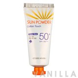 Etude House Sun Powder Cotton Touch Primer Base SPF50+ PA+++