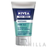 Nivea For Men Whitening Foam Nutri-Repair Acne Oil Control