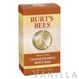 Burt's Bees Honey & Shea Conditioning Body Bar