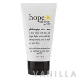 Philosophy Hope In A Jar SPF30 Oil-Free Moisturizer For Normal To Oily Skin