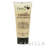 I Love... Vanilla & Ice Cream Exfoliating Shower Smoothie
