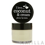 I Love... Coconut & Cream Glossy Lip Balm