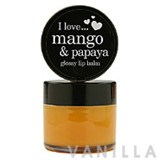 I Love... Mango & Papaya Glossy Lip Balm