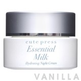 Cute Press Essential Milk Hydrating Night Cream