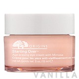 Origins Starting Over Age-Erasing Eye Cream with Mimosa