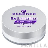 Essence Fix & Matte! Translucent Loose Powder