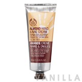 The Body Shop Almond Hand & Nail Cream