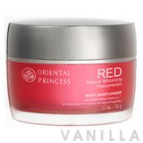 Oriental Princess Red Natural Whitening Phenomenon Night Moisturiser