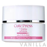 Cute Press Alpha Arbutin Plus O.D.A White Miracle Brightening Night Cream