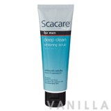 Scacare For Men Deep Clean Whitening Scrub