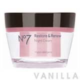 No7 Restore & Renew Night Cream