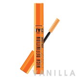 New York Color High Definition Volumizing Mascara