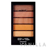 BYS Cosmetics Eyeshadow 5 Piece Horizontal