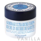 L'occitane Ultra Rich Body Scrub 10% Shea Butter