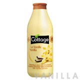 Cottage Nourishing Shower Gel and Bath Milk with Vanilla Extracts