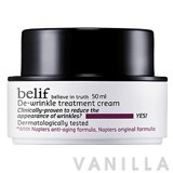 Belif De-Wrinkle Treatment Cream