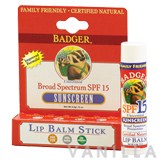 Badger Sunscreen Lip Balm With SPF15