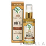 Badger Jojoba Herbal Hair Oil For Dry Scalp