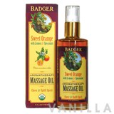 Badger Sweet Orange Aromatherapy Massage Oil