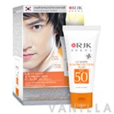 RJK UV White Sun Protection Fluid SPF 50+ PA+++ For Men