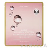 Nature Republic Aqua Collagen Solution Neck & Decollete Hydro Gel Mask