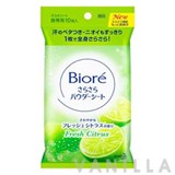 Biore Sara Sara Powder Sheet Fresh Citrus