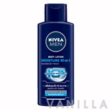 Nivea For Men Moisture 10-In-1 Body Lotion 