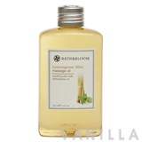 Bath & Bloom Lemongrass Mint Massage Oil