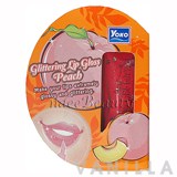 Yoko Glittering Lip Gloss Peach
