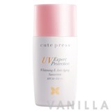 Cute Press UV Expert Protection Whitening & Anti-Aging Sunscreen SPF 50+ PA+++