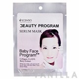 Scentio Beauty Program Serum Mask Baby Face Program++