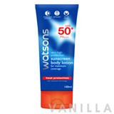 Watsons Very High Protection Sunscreen Body Lotion SPF50+ PA+++