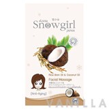Snowgirl Rice Bran & Coconut Oil Facial Massage  