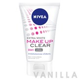 Nivea Extra White Make Up Clear Mud Foam