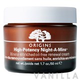 Origins High Potency Night-A-Mins Mineral-Enriched Oil-Free Renewal Cream