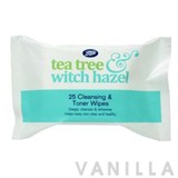 Boots Tea Tree & Witch Hazel Cleansing & Toning Wipes