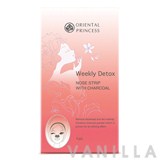 Oriental Princess Weekly Detox Nose Strip with Charcoal