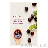 Innisfree It's Real Squeeze Mask Black Berry