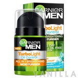 Garnier Men Turbo Light Oil Control All In 1 Brightening Moisturiser