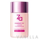 Za Perfect Fit Liquid Foundation