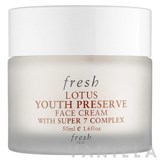 Fresh Lotus Youth Preserve Face Cream With Super 7 Complex