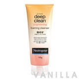 Neutrogena Deep Clean Brightening Foaming Cleanser