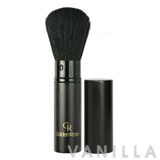 Golden Rose Retractable Powder Brush