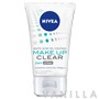 Nivea White Acne Oil Control Make Up Clear Mud Foam
