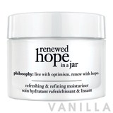 Philosophy Renewed Hope In A Jar Refreshing & Refining Moisturizer