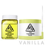 Neogen Code 9 Lemon Green Caviar Essence & Tox Tightening Pack Kit